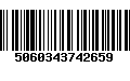 Código de Barras 5060343742659