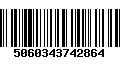 Código de Barras 5060343742864