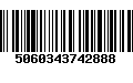 Código de Barras 5060343742888