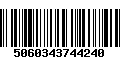 Código de Barras 5060343744240