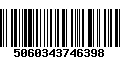 Código de Barras 5060343746398