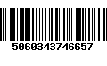 Código de Barras 5060343746657