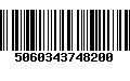 Código de Barras 5060343748200