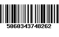 Código de Barras 5060343748262