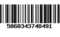 Código de Barras 5060343748491