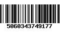 Código de Barras 5060343749177