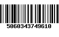 Código de Barras 5060343749610