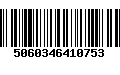 Código de Barras 5060346410753