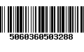 Código de Barras 5060360503288