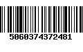 Código de Barras 5060374372481