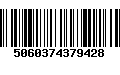 Código de Barras 5060374379428