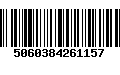 Código de Barras 5060384261157