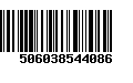 Código de Barras 506038544086