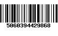 Código de Barras 5060394429868
