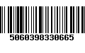Código de Barras 5060398330665