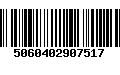 Código de Barras 5060402907517