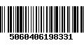 Código de Barras 5060406198331