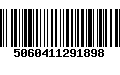 Código de Barras 5060411291898