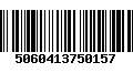 Código de Barras 5060413750157