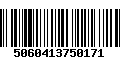 Código de Barras 5060413750171