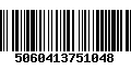 Código de Barras 5060413751048