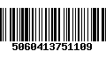 Código de Barras 5060413751109