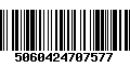 Código de Barras 5060424707577