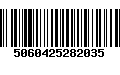 Código de Barras 5060425282035