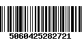 Código de Barras 5060425282721