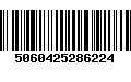 Código de Barras 5060425286224