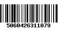 Código de Barras 5060426311079