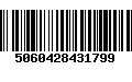 Código de Barras 5060428431799