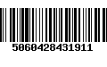 Código de Barras 5060428431911