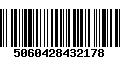 Código de Barras 5060428432178