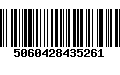 Código de Barras 5060428435261
