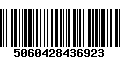 Código de Barras 5060428436923