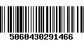 Código de Barras 5060430291466