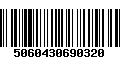 Código de Barras 5060430690320