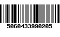 Código de Barras 5060433990205