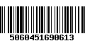 Código de Barras 5060451690613