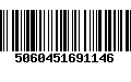 Código de Barras 5060451691146