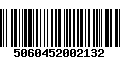 Código de Barras 5060452002132