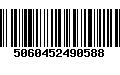 Código de Barras 5060452490588