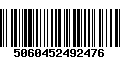 Código de Barras 5060452492476