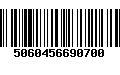 Código de Barras 5060456690700