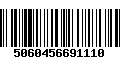 Código de Barras 5060456691110