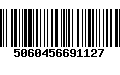 Código de Barras 5060456691127