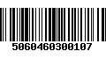 Código de Barras 5060460300107