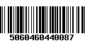 Código de Barras 5060460440087