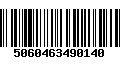 Código de Barras 5060463490140